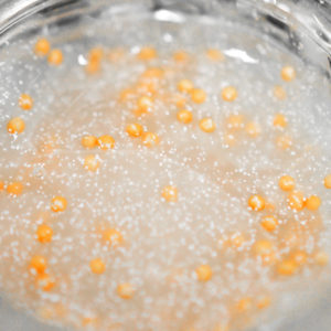 Capsules de sucre (oxydes minéraux encapsulés)