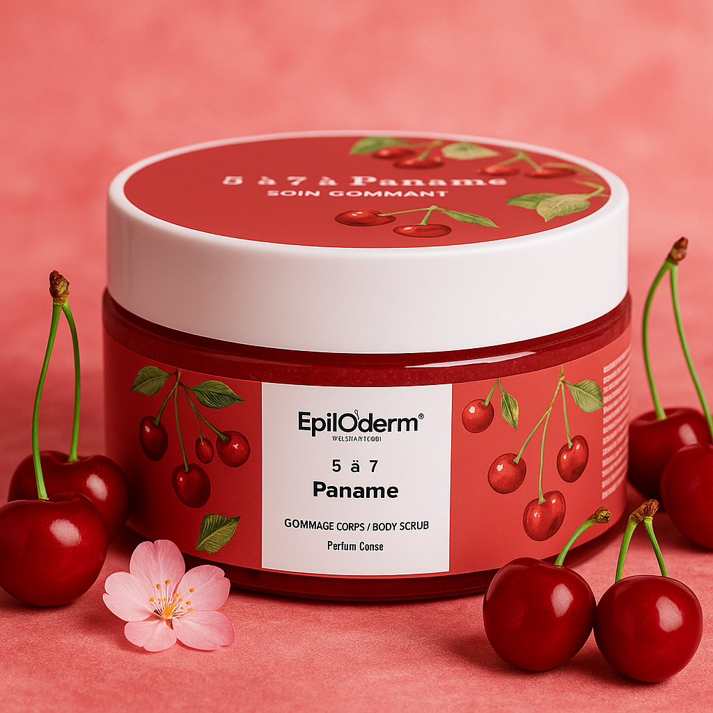 Gommage 5 à 7 à Paname parfum cerise