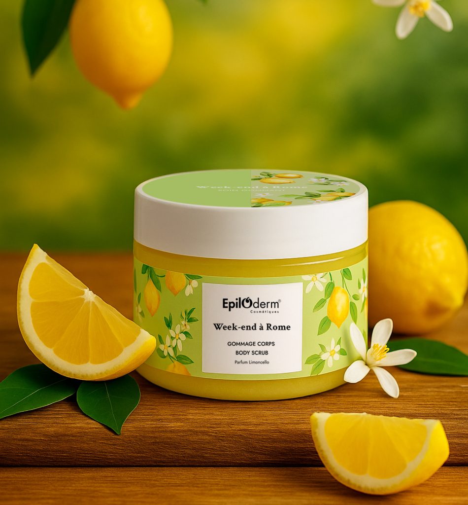 gommage week-end à Rome parfum limoncello